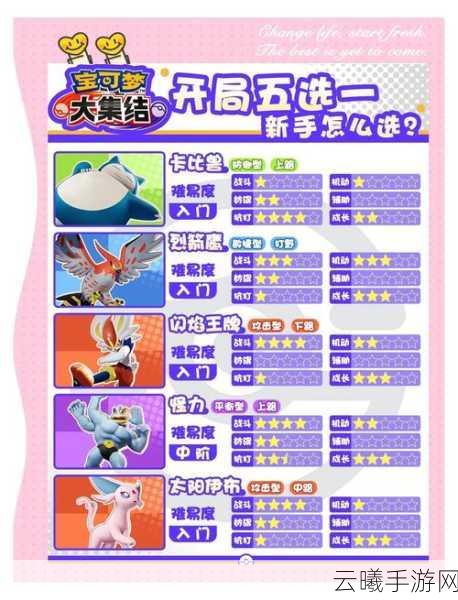 宝可梦大集结新手冲分必备的绝密攻略