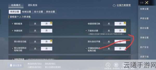 和平精英淘汰回放设置指南及趣味玩法揭秘