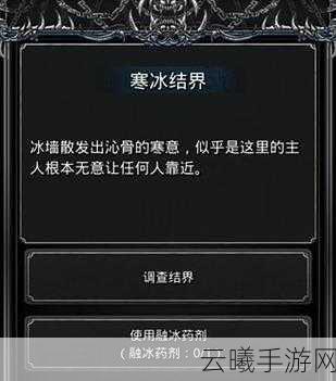地下城堡2女祭司离开后，如何获取融冰药剂及趣味玩法揭秘