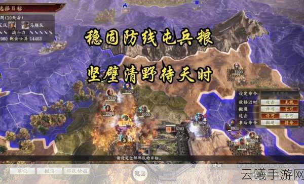 三国志12威力加强版战斗技巧全揭秘，策略与勇气的极致碰撞