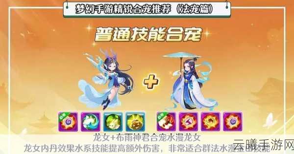 梦幻诛仙手游宠物技能全解析与高效获取攻略,打造你的专属灵兽伙伴