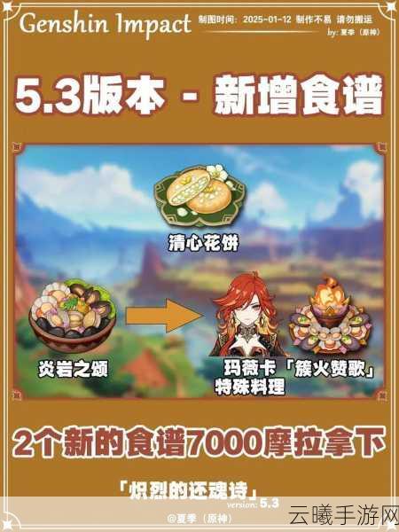 原神珍肴霞踪活动玩法全攻略,美食与战斗的双重盛宴