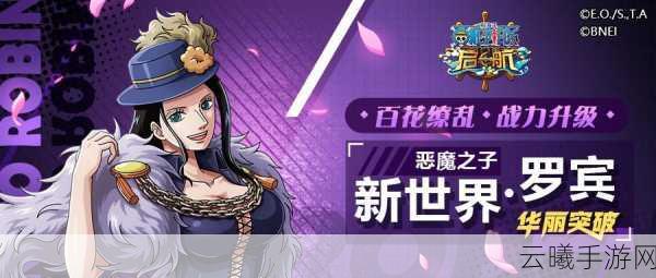 航海王燃烧意志新世界罗宾阵容搭配全攻略,打造无敌航海战队