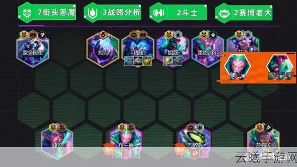云顶之弈4圣盾4星神4暗2狙2秘阵容攻略,解锁暗星上分新姿势