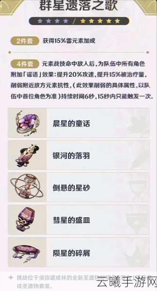 原神魈复刻在即，专属圣遗物同步上线？玩家热议新玩法，期待值爆棚！