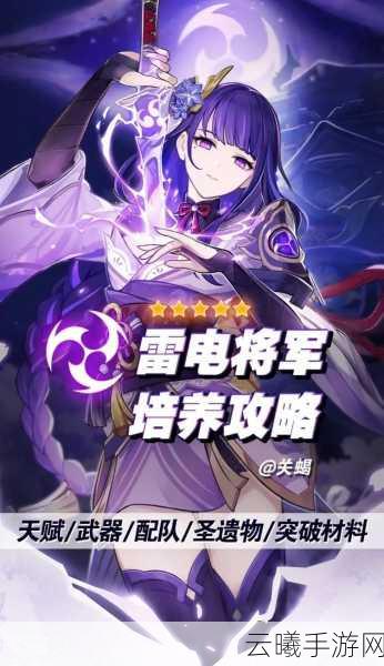 原神雷神技能升级全攻略，材料需求与趣味玩法揭秘