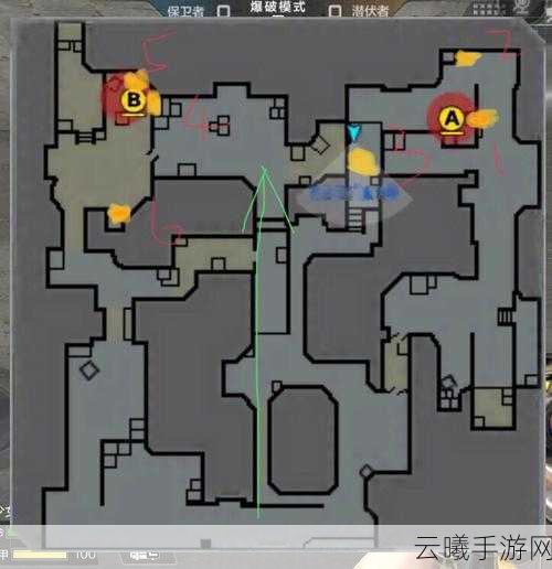穿越火线手游沙漠灰地图潜伏者卡点全攻略，智取与勇气的较量