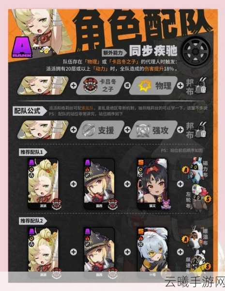 绝区零派派养成全攻略,一图流助你打造最强伙伴!