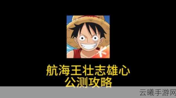 航海王壮志雄心深度攻略，解锁援助技的制胜策略，探索海域无限可能