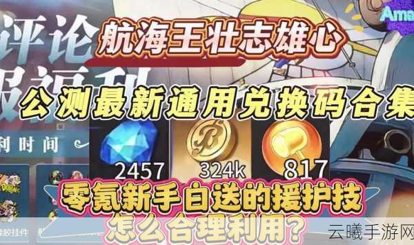 航海王壮志雄心深度攻略,解锁援助技的制胜策略,探索海域无限可能