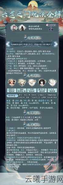 神仙道3试炼之境布阵攻略，通关秘籍与技巧全解析，探索无尽试炼的乐趣