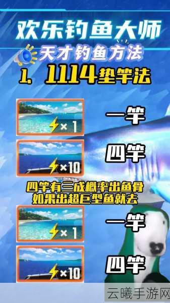 欢乐钓鱼大师体力使用攻略,如何最大化钓鱼乐趣与收益