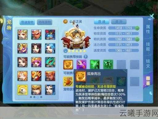 梦想世界手游宠物攻略,解锁宠物独特招式,打造专属战斗伙伴