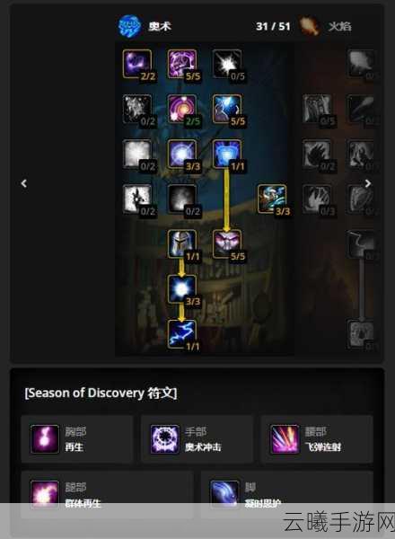 魔兽世界Plus人类法师符文全攻略,解锁强大力量,探索无尽冒险!