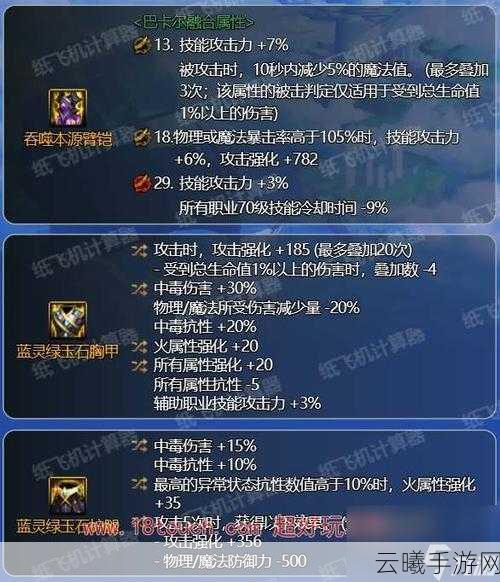 DNF110级版本装备属性成长机制全解析,打造你的专属神器!