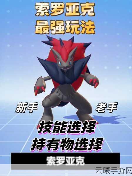 宝可梦朱紫索罗亚克详细获取攻略及趣味玩法介绍