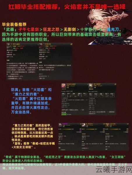 DNF手游65级红眼狂战士顶级装备搭配与趣味玩法揭秘