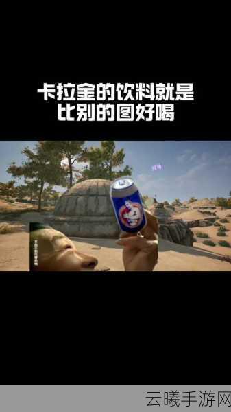 绝地求生能量饮料，加速回血，决战圈必备神器！
