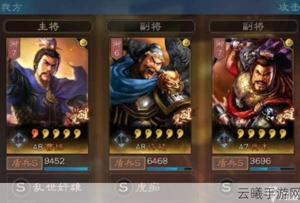 三国志战略版SP典韦高效配队全攻略,解锁顶级阵容与战术奥秘,重塑三国战场新风尚