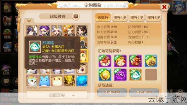 梦幻西游手游超级赤焰兽加点攻略与趣味玩法揭秘