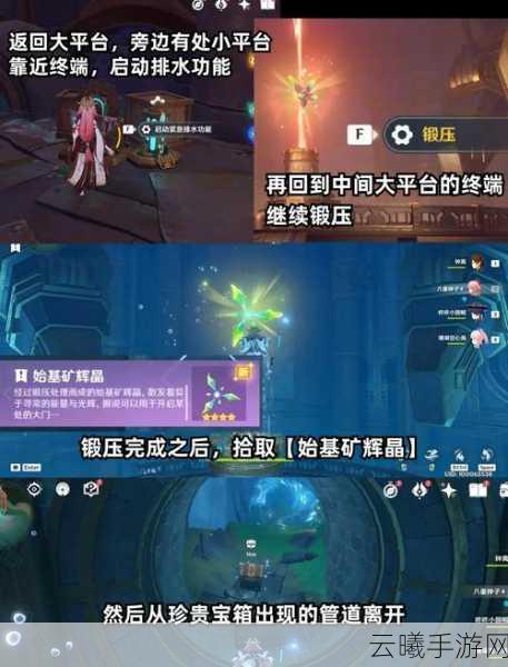原神巨渊主矿区铁门开启攻略,探索神秘宝藏的奇幻之旅