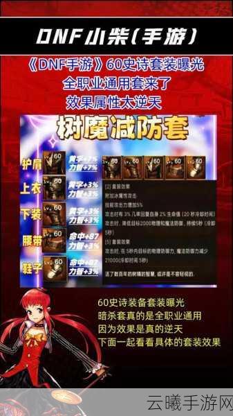 DNF手游史诗防具套装全攻略，获取途径与玩法魅力