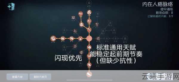 第五人格宿伞之魂天赋加点全面攻略，精通核心技能，解锁胜率新高点，探索趣味玩法！