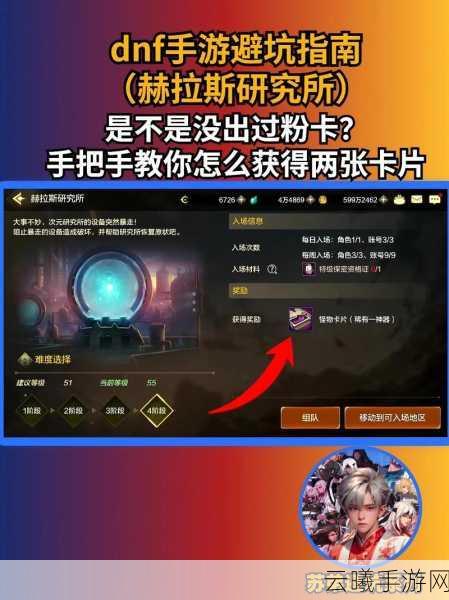 DNF手游堕落之殿GLB教研究所快速通关全攻略