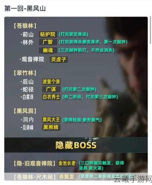 惊爆攻略秘籍!黑神话,悟空海上僧BOSS轻松破关,隐藏技巧与趣味玩法大揭秘!