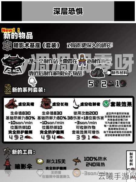 饥荒手游,揭秘暗影心脏的获取与趣味玩法