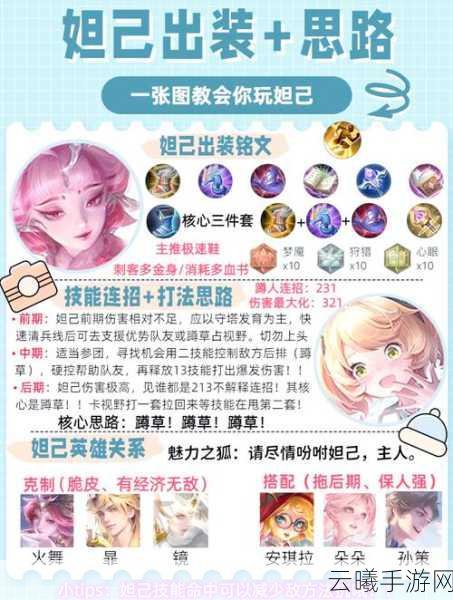 王者荣耀妲己英雄深度剖析，进阶技巧与趣味玩法全攻略