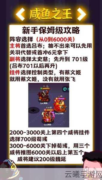 咸鱼之王攻略深度解析，盐场争霸战略全解析