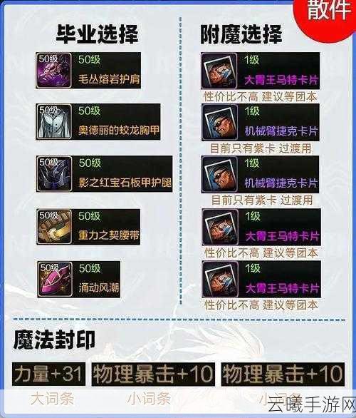 地下城与勇士手游85版本枪神高伤装备攻略与趣味玩法揭秘