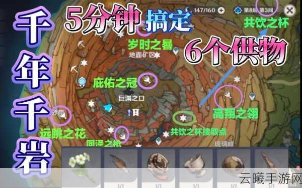 原神千年千岩六个供物位置及获取攻略,解锁神秘宝藏的奇幻之旅