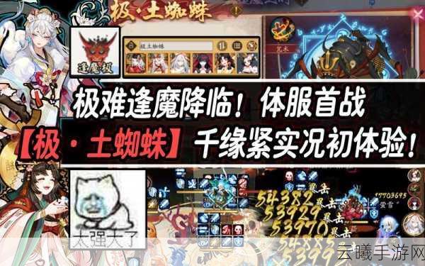 阴阳师逢魔之时极挑战,土蜘蛛攻略详解与实战技巧分享,解锁全新趣味玩法!