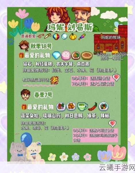 星露谷物语男性NPC攻略秘籍，解锁浪漫与友情的甜蜜篇章