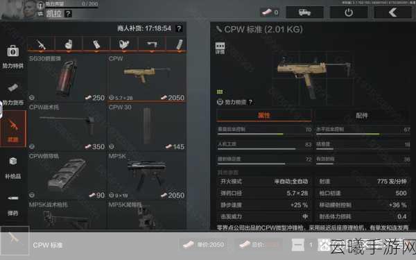 暗区突围势力武器获取与战力提升全攻略,解锁战斗新境界