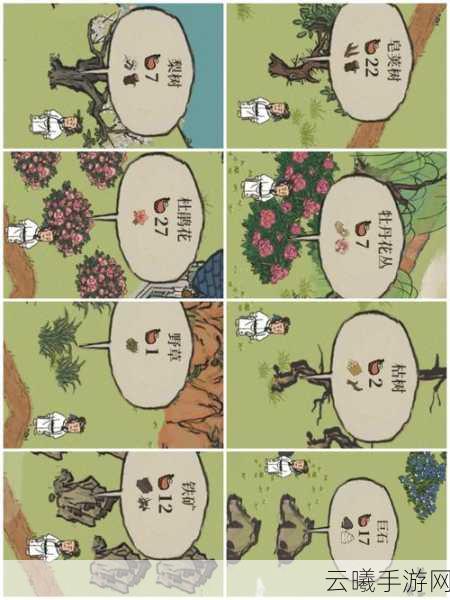江南百景图桃花村探险指南，揭秘特殊物资采集秘籍与趣味玩法大揭秘