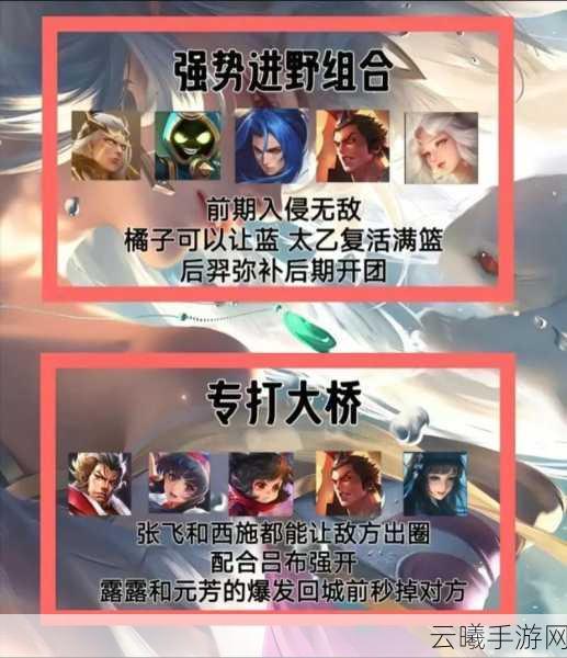 王者荣耀5V5最强阵容搭配攻略，解锁制胜秘籍，畅享MOBA乐趣！