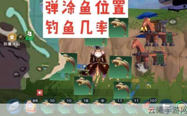 创造与魔法手游新玩法揭秘,弹涂鱼垂钓全攻略,掌握捕获技巧称霸钓鱼界