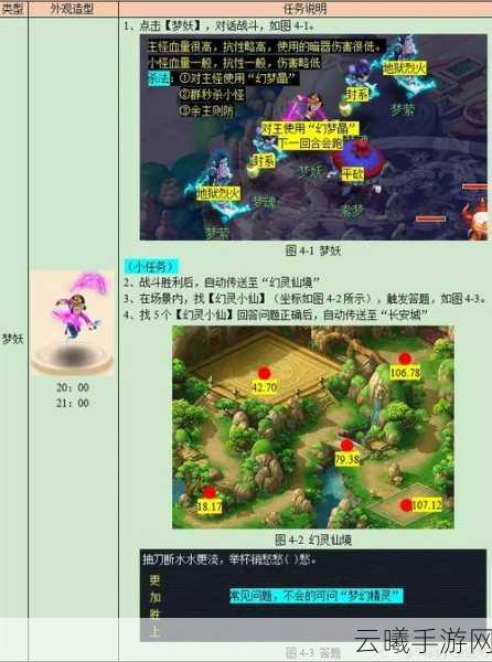 梦幻西游手游寻梦追忆活动全攻略，探索梦幻世界的奇妙之旅