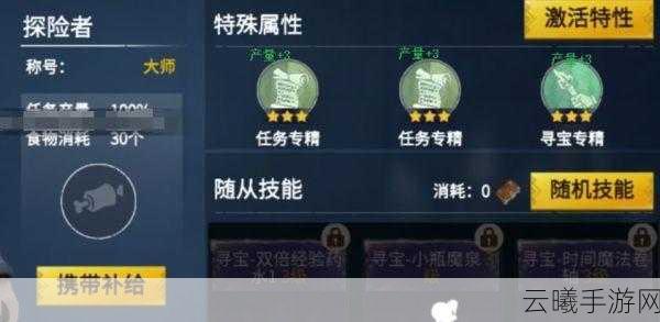 冰原守卫者探险者技能详解,解锁极致寻宝之旅的全面攻略