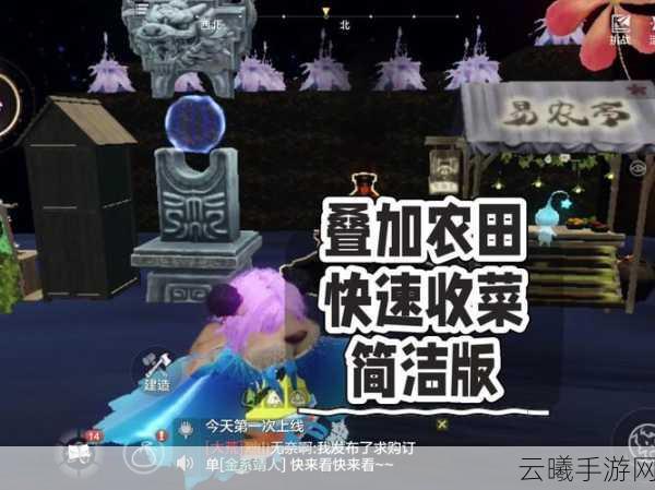 妄想山海手游资讯,揭秘农田摆放范围与趣味玩法