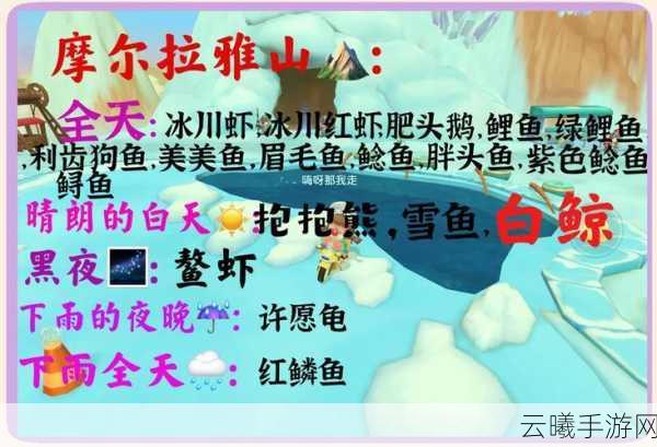 摩尔庄园手游,探寻桂花鱼的垂钓秘境与趣味玩法