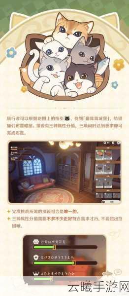 原神茸茸城堡大喵险攻略大全,解锁奇幻冒险新篇章