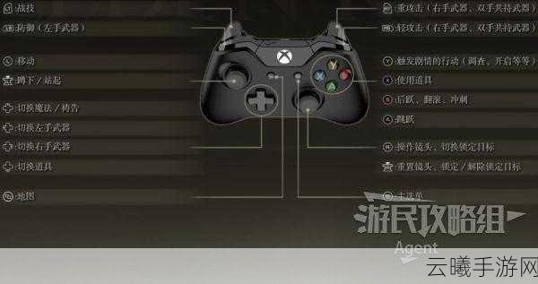 艾尔登法环手游版，深度解析手柄按键提示与独特玩法魅力