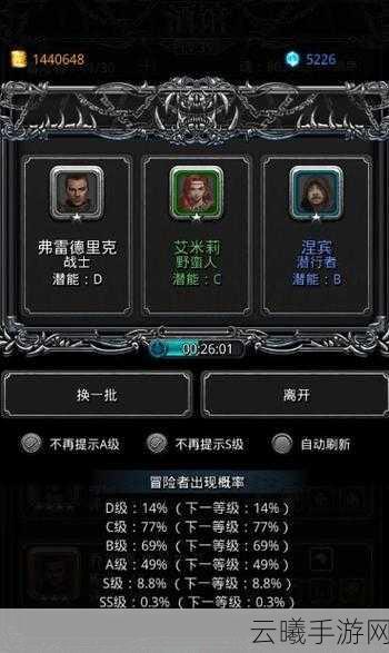 地下城堡2蛮荒之王转职全解析，探索未知，征服蛮荒的终极之旅
