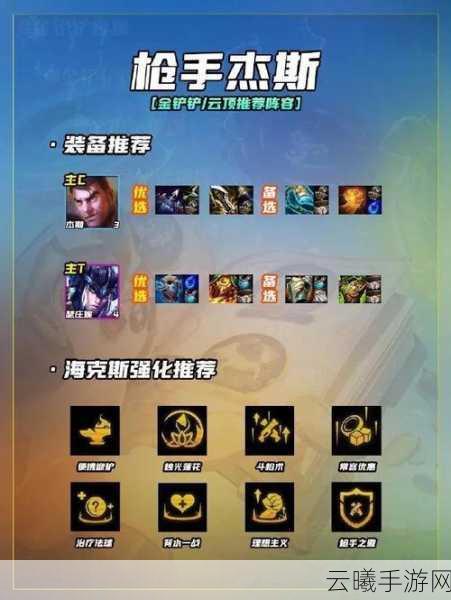 金铲铲之战深度解析，杰斯装备搭配与趣味玩法揭秘