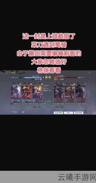 率土之滨手游深度解析，防御型战法全攻略与趣味玩法探索