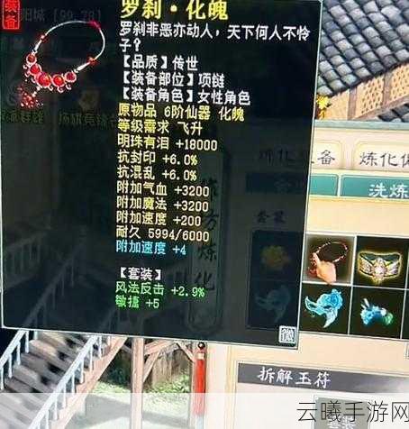 大话西游2镜花影角色深度解析,几转角色背后的奇幻之旅